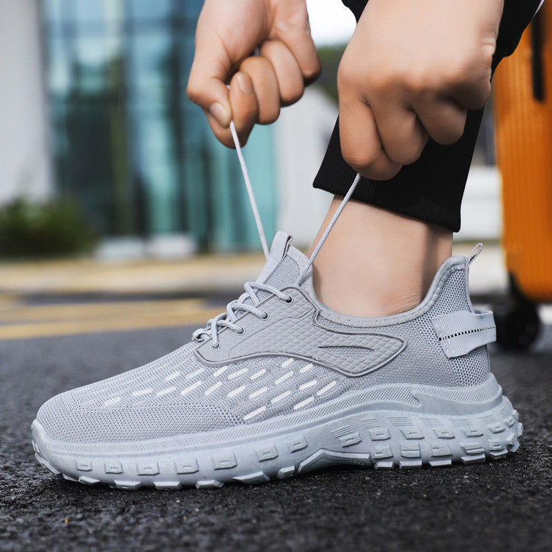 Damen Sportliche High-Performance Sneakers mit atmungsaktivem Mesh-Obermaterial und hochflexibler Sohle EB