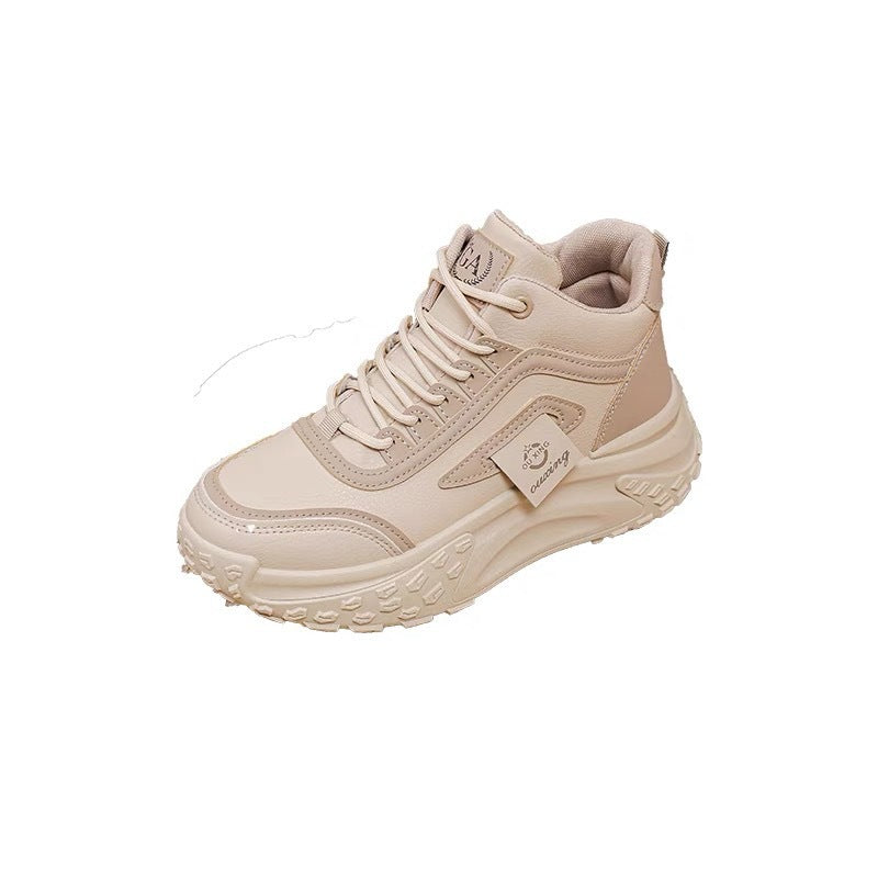 Damen Sportliche High-Top Sneakers mit rutschfester Sohle und dämpfendem Komfort EB