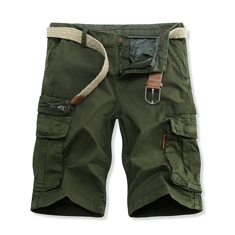 Herren Robuste Multi-Taschen Cargo-Shorts EB