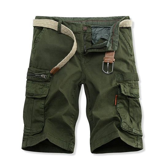 Herren Robuste Multi-Taschen Cargo-Shorts EB