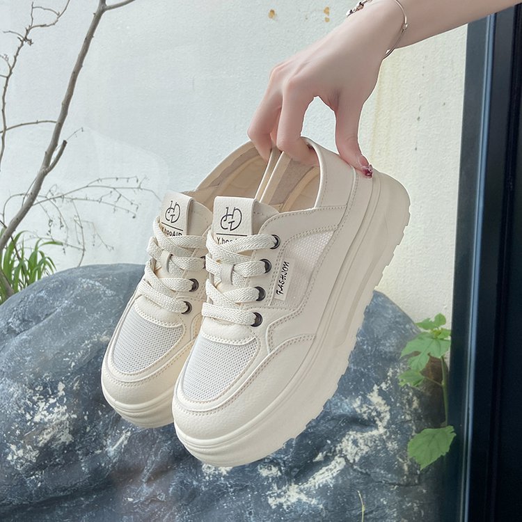 Damen komfortable Slip-On Sneakers mit gepolsterter Sohle EB