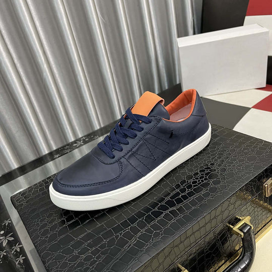 Herren lässige Leder Sneakers mit modischen Akzenten von EB