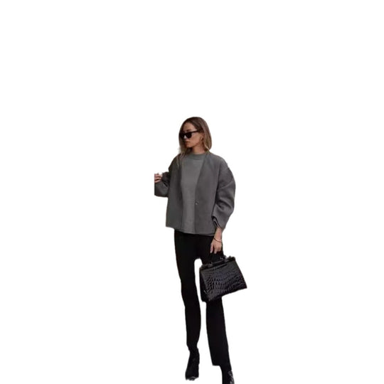 Damen leichte Oversize-Jacke EB