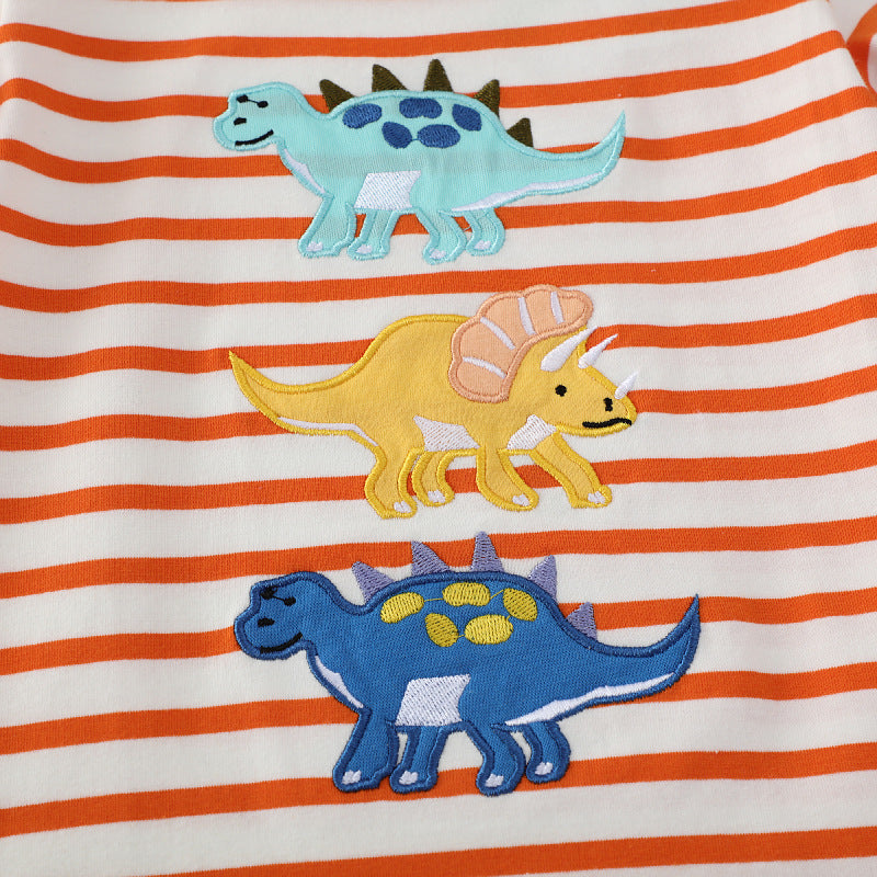 Jungen Langarmshirt mit verspieltem Dinosaurier-Design EB