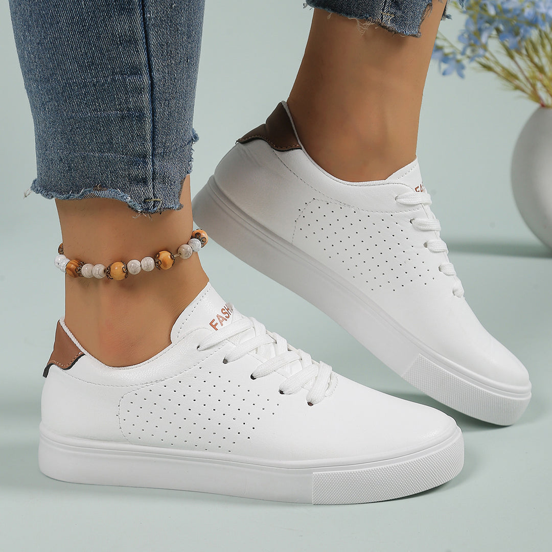 Damen Modische Sneakers mit atmungsaktiver Oberfläche und bequemer Dämpfung EB