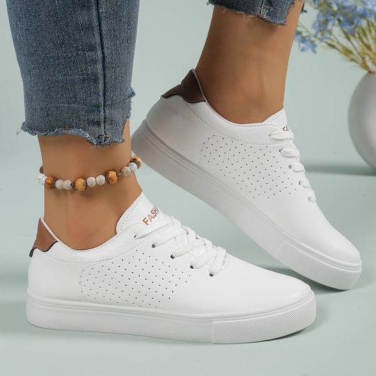 Damen Modische Sneakers mit atmungsaktiver Oberfläche und bequemer Dämpfung EB