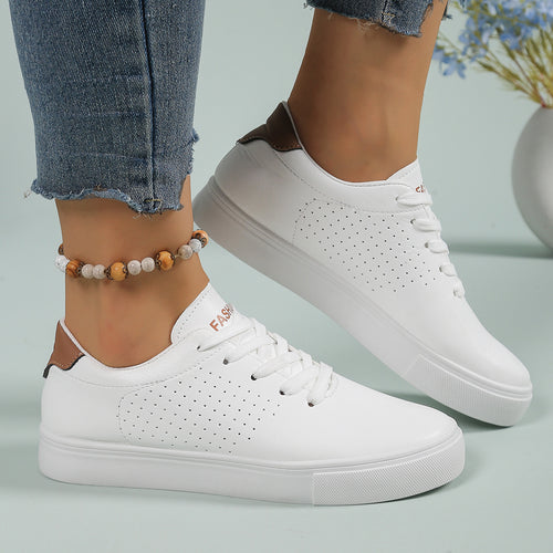 Damen Modische Sneakers mit atmungsaktiver Oberfläche und bequemer Dämpfung EB
