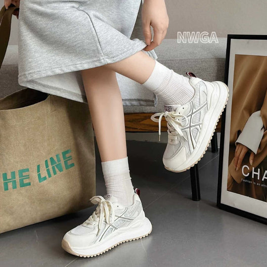 Damen Atmungsaktive Mesh-Sneaker mit Dämpfung EB