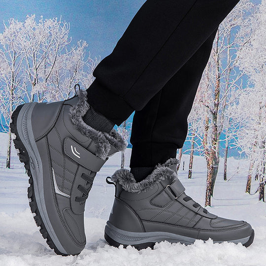 Damen isolierte Winterstiefel mit praktischem Klettverschlusssystem EB