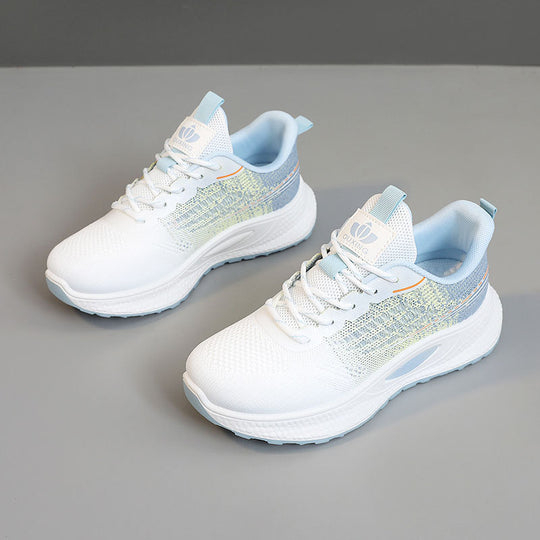 Damen Atmungsaktive Freizeit Sneakers mit flexibler Sohle und stoßdämpfendem Design EB
