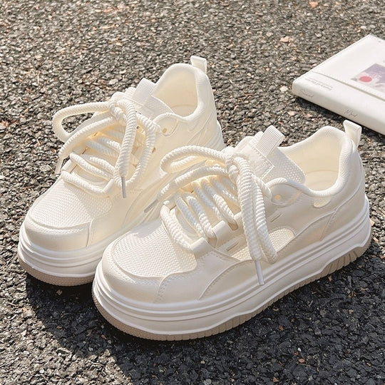 Damen Sportliche Chunky Sneakers mit weicher Dämpfung EB