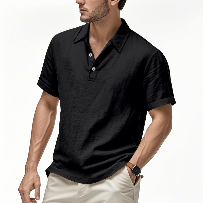 Herren Poloshirt aus atmungsaktiver Baumwolle EB