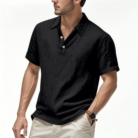 Herren Poloshirt aus atmungsaktiver Baumwolle EB