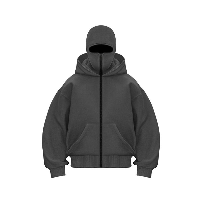 Damen Kapuzenjacke mit innovativem Design und praktischem Reißverschluss EB