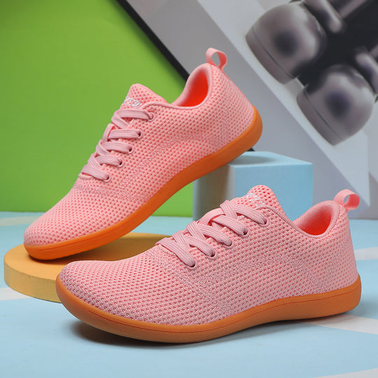 Damen Bequeme und atmungsaktive Sneakers mit rutschfester Sohle EB