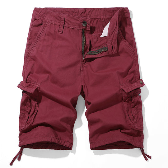 Herren Cargo-Shorts mit praktischen Taschen und verstellbarem Kordelzug EB