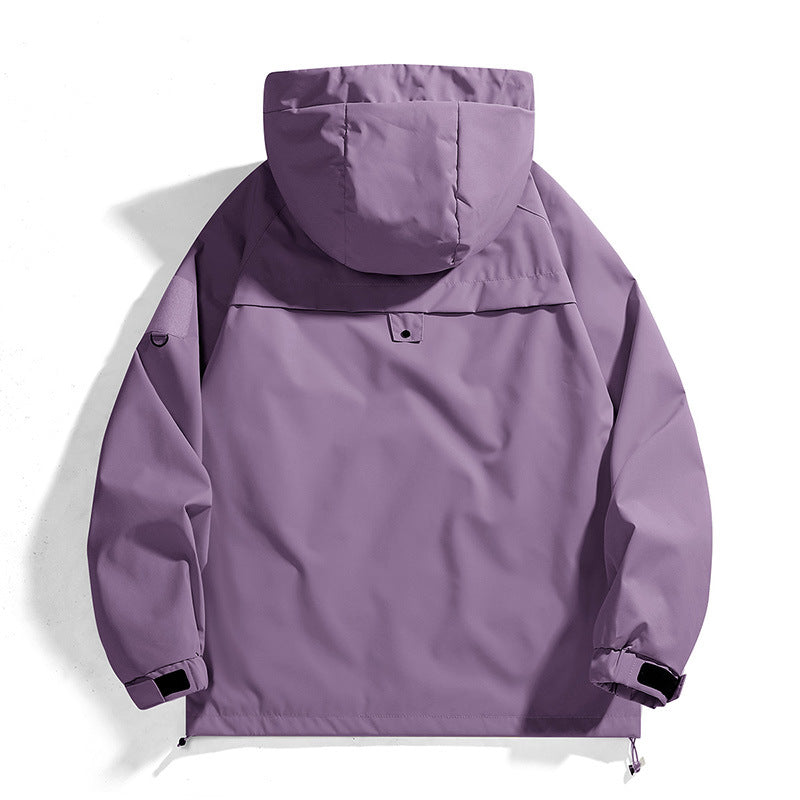 Damen Outdoor-Jacke mit verstellbarer Kapuze und atmungsaktiven Einsätzen EB