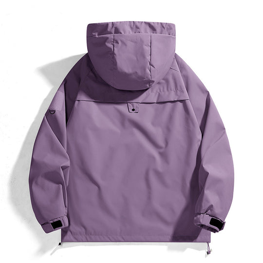 Damen Outdoor-Jacke mit verstellbarer Kapuze und atmungsaktiven Einsätzen EB