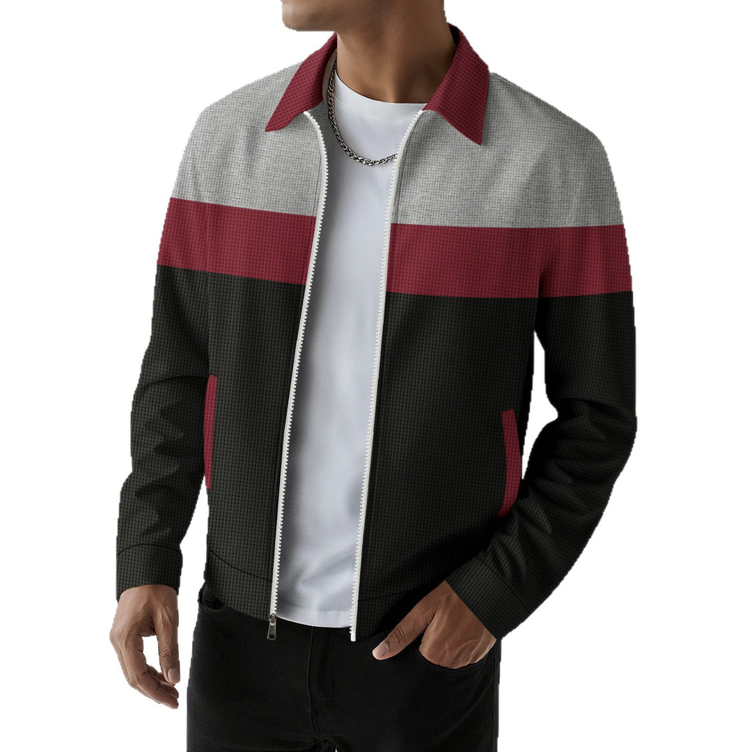 Herren sporty und stylische Jacke mit modischem Design EB