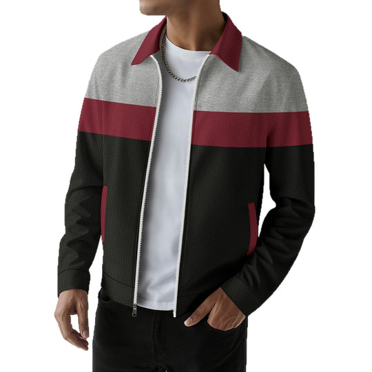 Herren sporty und stylische Jacke mit modischem Design EB