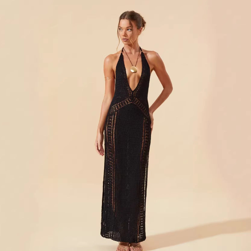 Damen Maxi-Strandkleid EB