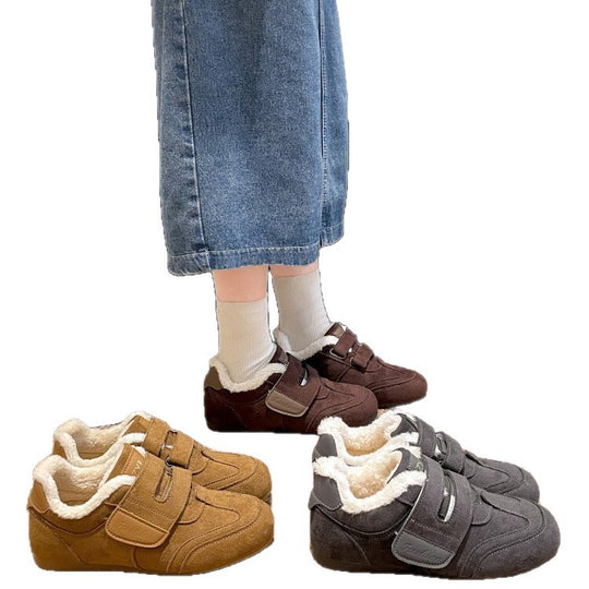 Damen Clogs mit flauschigem Innenfutter und rutschfester Sohle EB