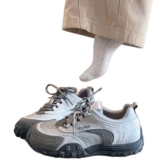 Damen Lauf- und Freizeitschuhe mit atmungsaktiver Mesh-Oberfläche und widerstandsfähiger Sohle EB
