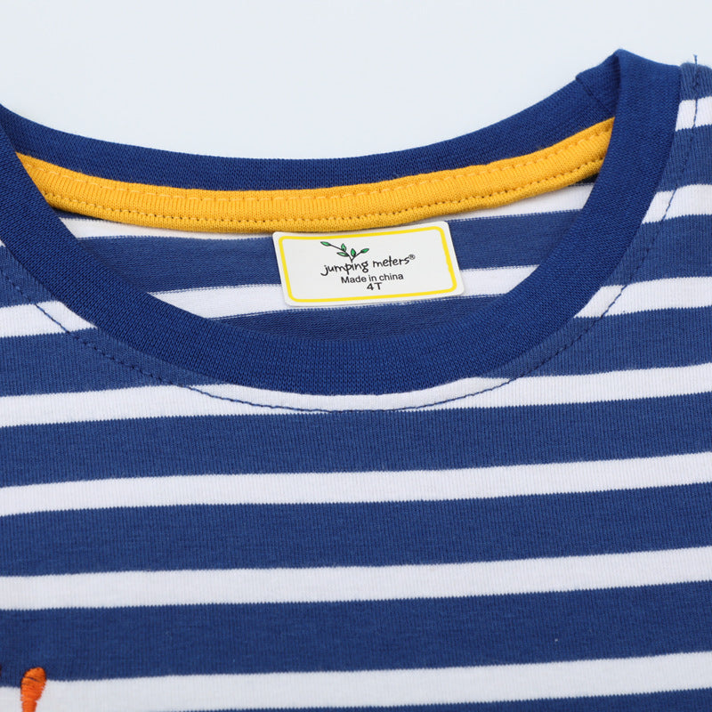 Jungen T-Shirt mit tierischem Motiv und verspieltem Fahrzeugdesign EB
