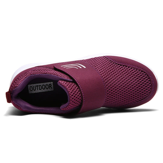 Damen Sportliche Sneaker mit praktischen Velcro-Verschlüssen EB