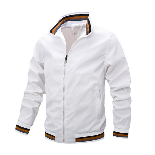 Herren elegante Bomberjacke mit stark isolierendem Innenfutter EB
