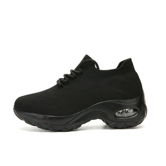 Damen Atmungsaktive Komfort Sneakers mit elastischem Obermaterial EB
