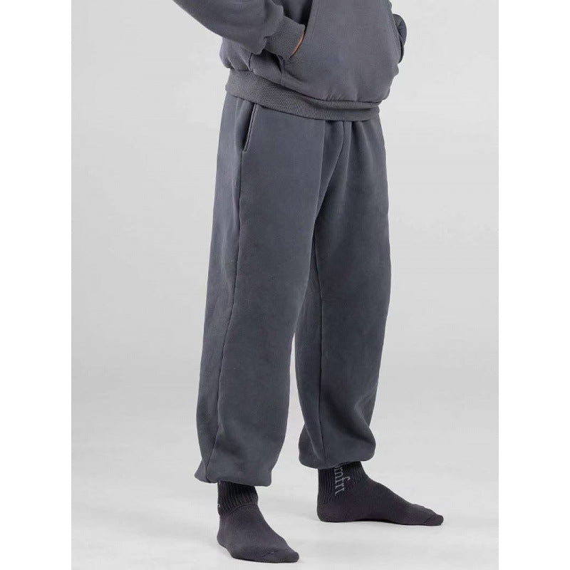 Damen nan oversized Kapuzenpullover mit Kängurutasche und weichem Fleece-Innenfutter EB
