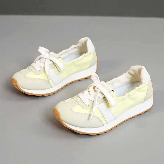 Damen Leichte und flexible Freizeitsneaker mit elastischer Einfassung EB