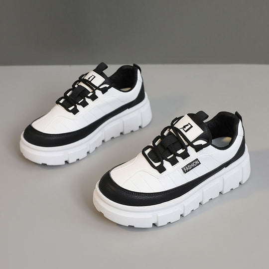 Damen Chunky Fashion Sneakers mit dämpfender Profilsohle EB