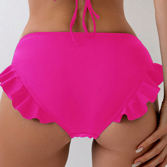 Damen Bikinislip mit raffinierten Rüschendetails EB