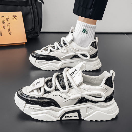 Damen Sportliche Chunky Sneakers mit innovativem Dämpfungssystem und stabiler Sohle EB