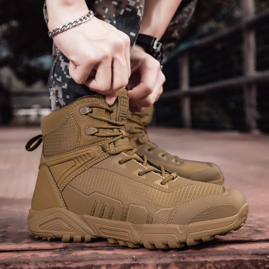 Herren Multifunktionale Stiefel mit hohem Knöchelschutz und rutschfester Sohle EB