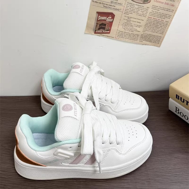 Damen Komfortable Sneakers mit atmungsaktiver Mesh-Oberfläche und dämpfender Sohle EB