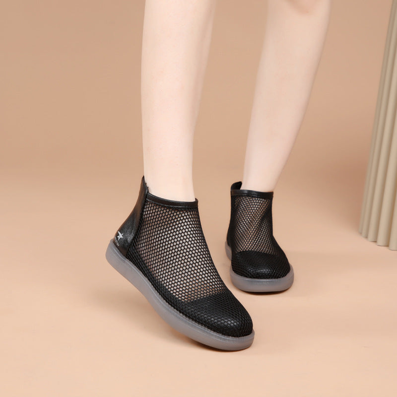 Damen Atmungsaktive Mesh-Stiefeletten mit rutschfester Sohle EB