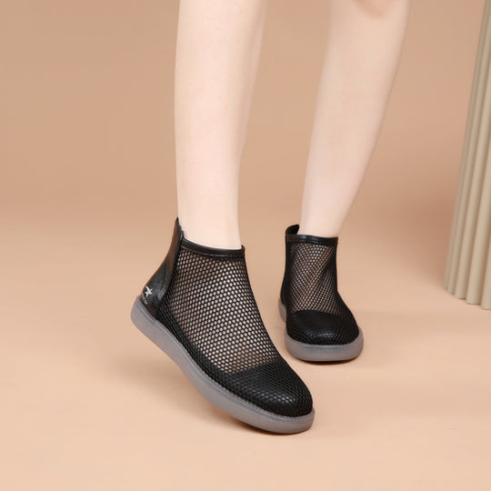 Damen Atmungsaktive Mesh-Stiefeletten mit rutschfester Sohle EB