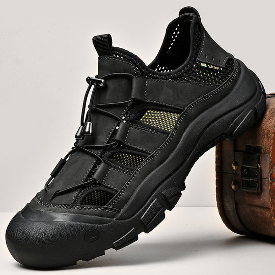 Herren Sportliche Wasserschuhe mit rutschfester Sohle und atmungsaktivem Obermaterial EB