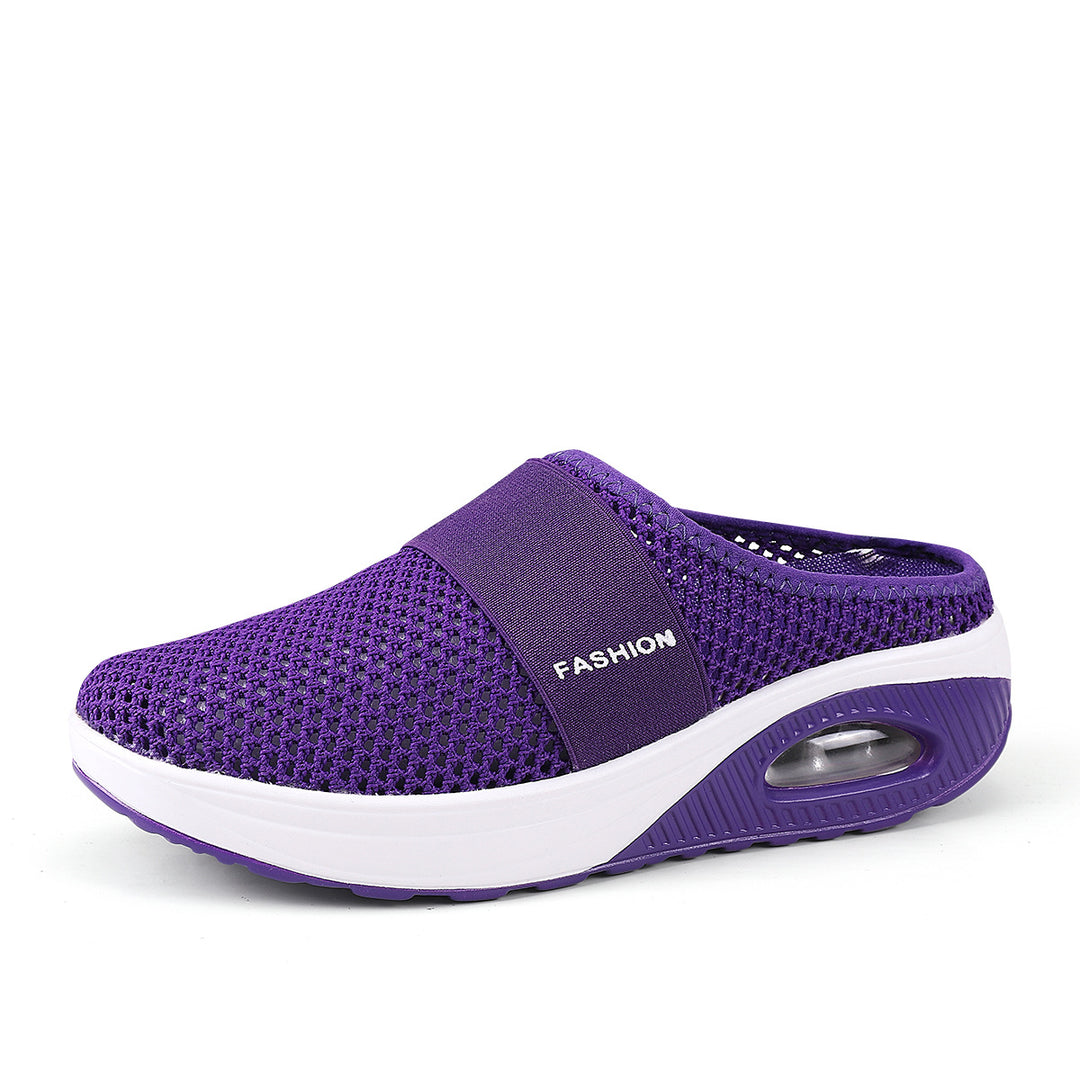 Damen Atmungsaktive Freizeitclogs mit rutschfester Sohle EB