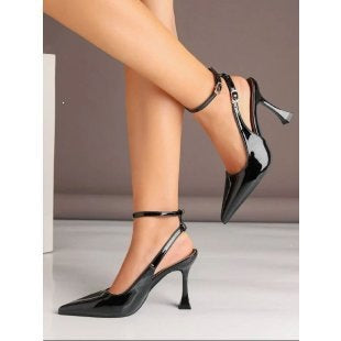 Damen Elegante Slingback High Heels EB