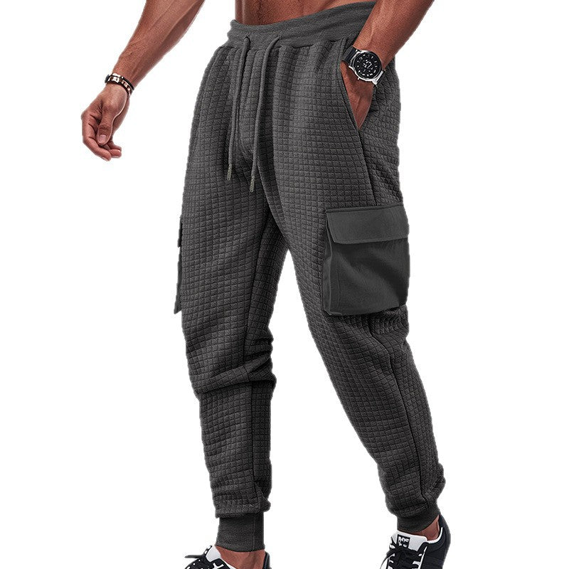 Herren Cargo-Jogginghose mit elastischem Bund und zahlreichen Taschen EB