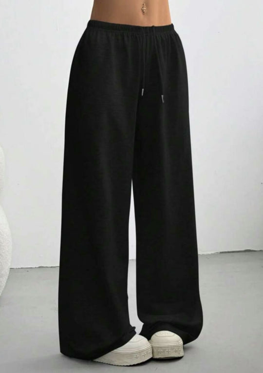 Damen Weite Sweatpants mit elastischem Bund EB