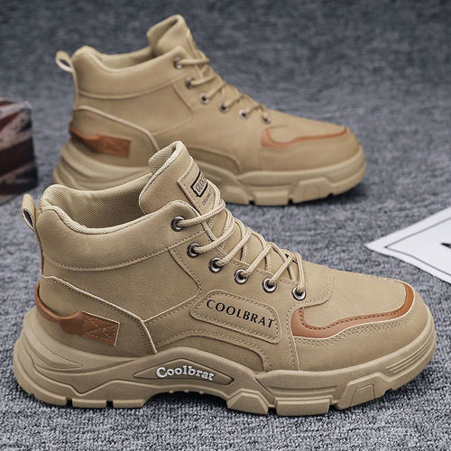 Herren Modische Winterstiefel mit rutschfester Sohle und warmem Innenfutter EB