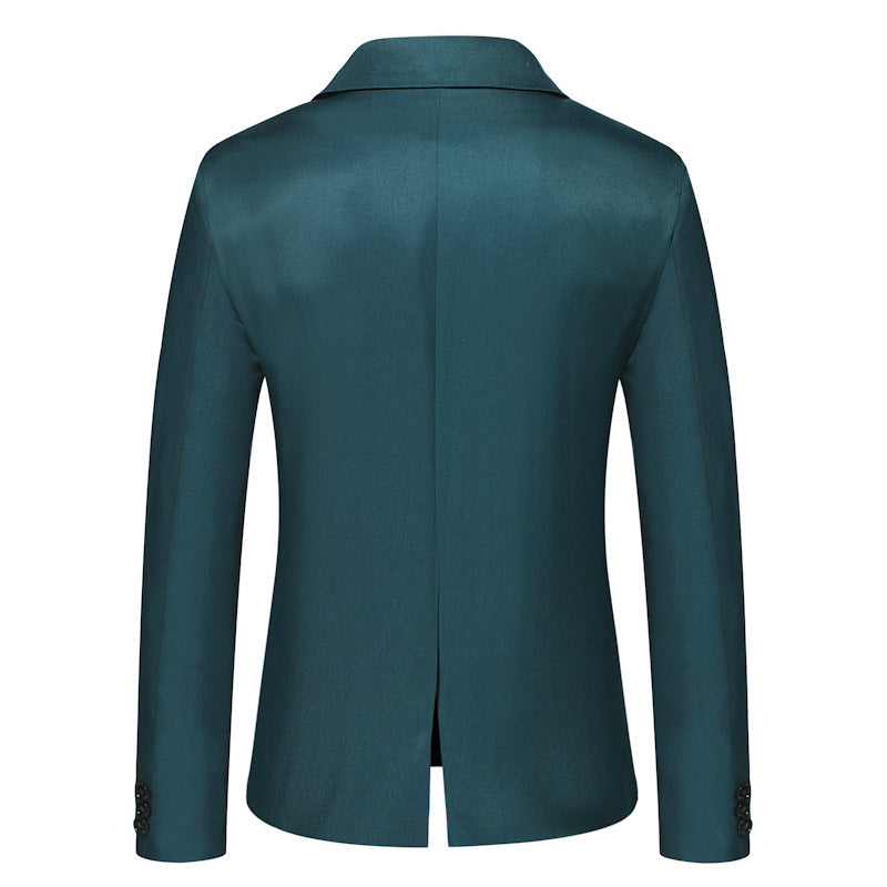 Herren Eleganter Smoking-Blazer mit klassischem Revers und zeitlosem Design EB
