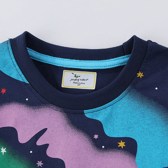 Jungen T-Shirt mit leuchtendem Bärenmotiv EB