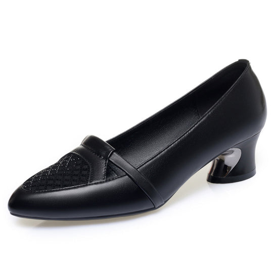 Damen elegante Pumps mit modischem Akzent EB