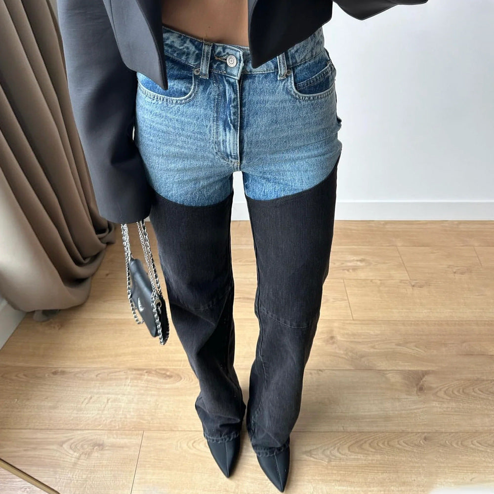 Damen Jeans mit innovativem Hybrid-Design und figurschmeichelndem Schnitt EB
